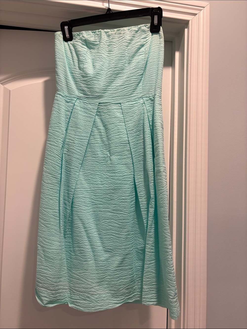J. Crew Strapless Textured Dress